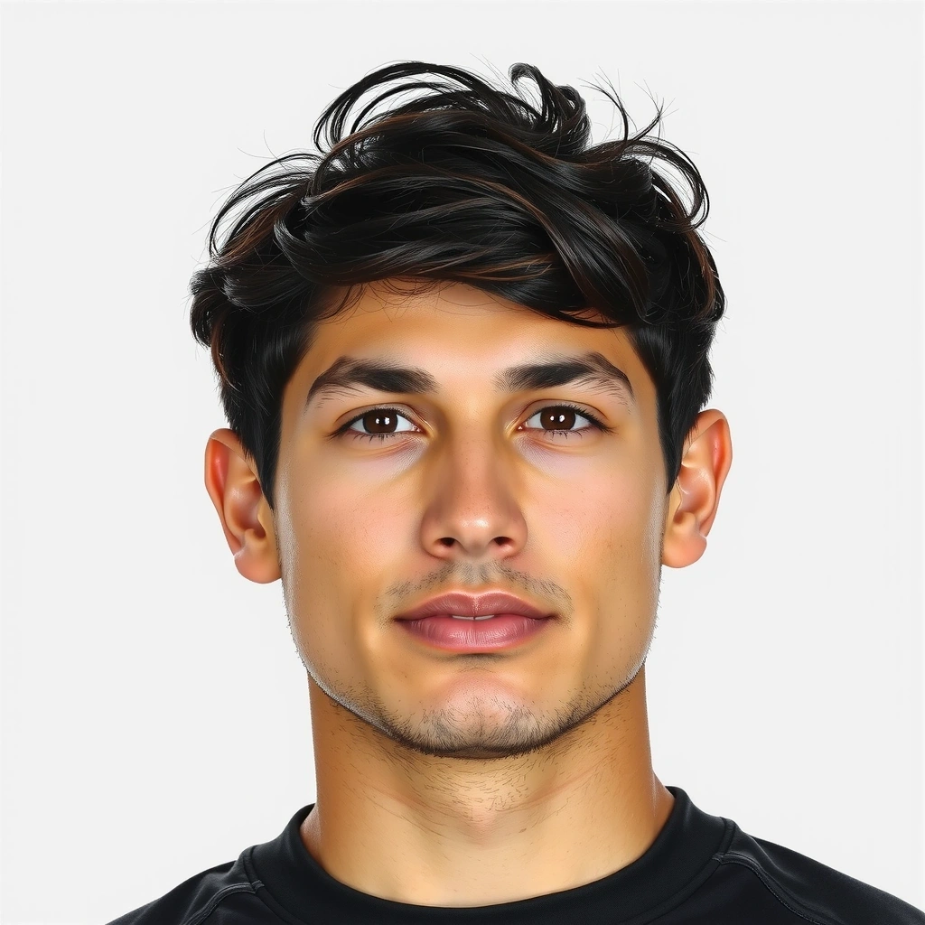 Porträt eines sportlichen Mannes